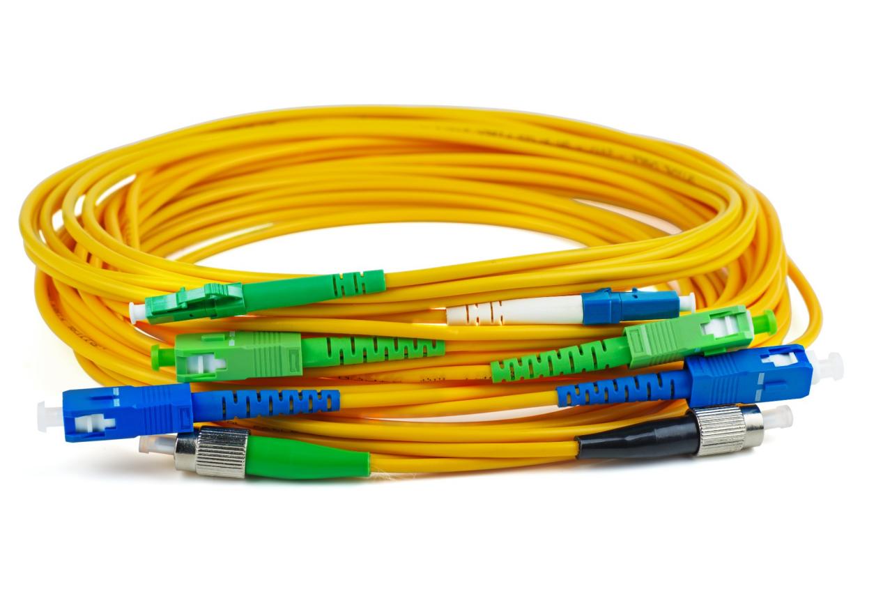 standard fiber patch cables fibermart